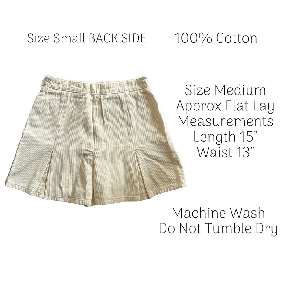$59ea BOGO FREE Urban Outfitters corduroy sizes S&M mini skirts - Picture 4 of 6